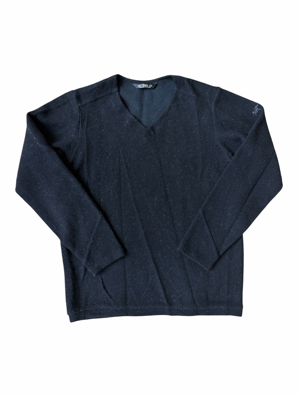Men's Arcteryx "Donavan Wool V-Neck Sweater - Black Size Large